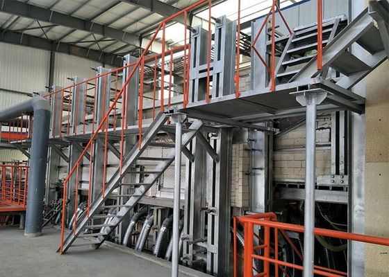 quality ISO45001 50TPD End Fired Furnace สำหรับสายการผลิตแก้ว factory